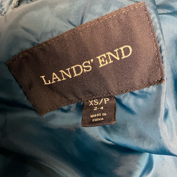 Lands End Women's Primaloft Packable Jacket Neptune Blue Sz XS/P (2-4) - Picture 9 of 14